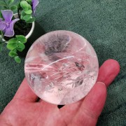 白水晶球 - 擺件
